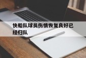 开云在线登录官网-快船队球员伤情恢复良好已经归队()